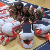 Girls BBall Huddle