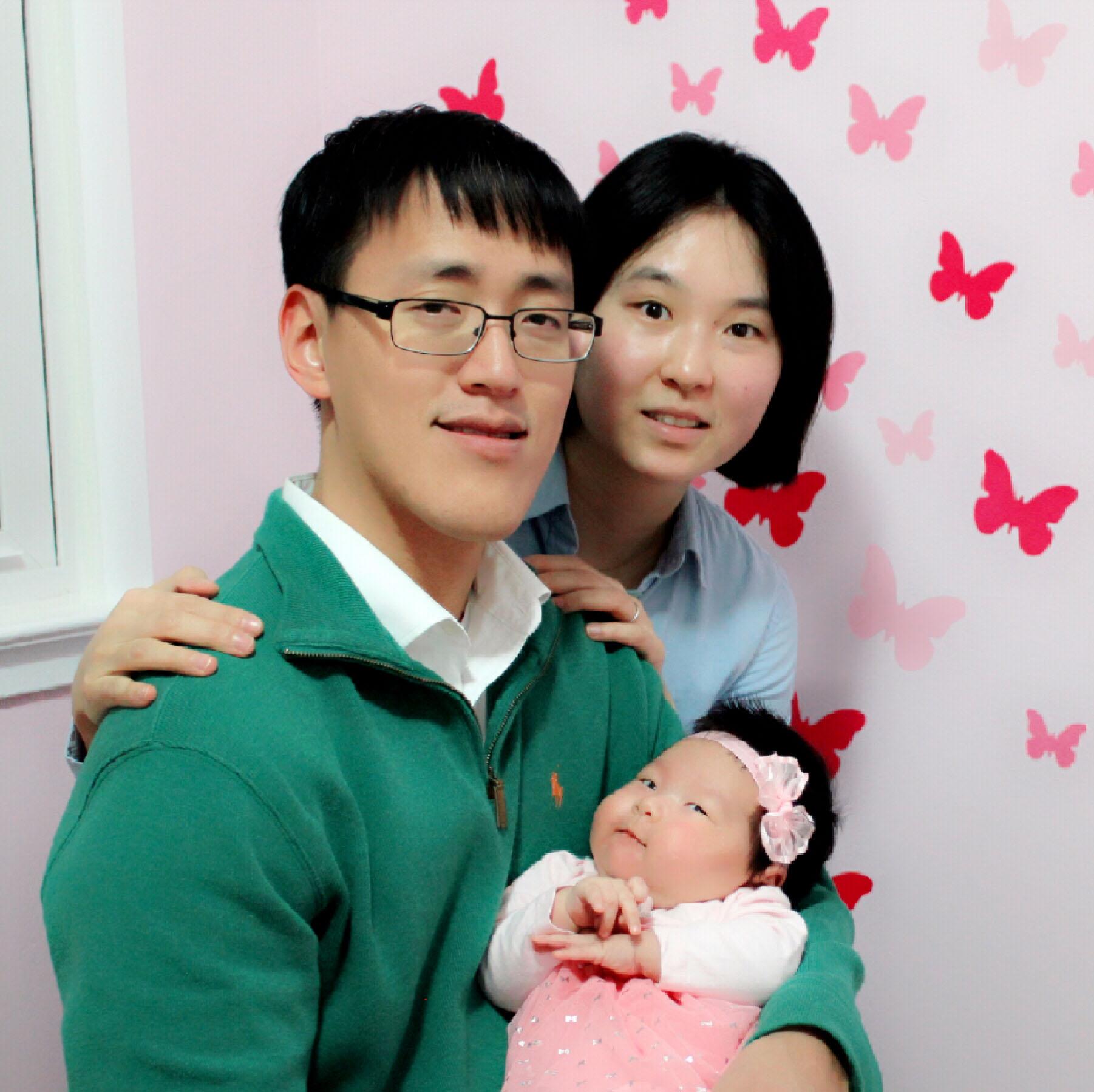 Math teacher Jae Lee and his wife welcome their baby daughter, Haven Lee, who was born last fall.