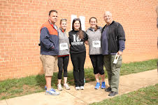 Brian Puhlick, Katie Tinsley, Alexa Romano, Emily Geary, and Greg Plasters were all involved in this year’s Racoon Run