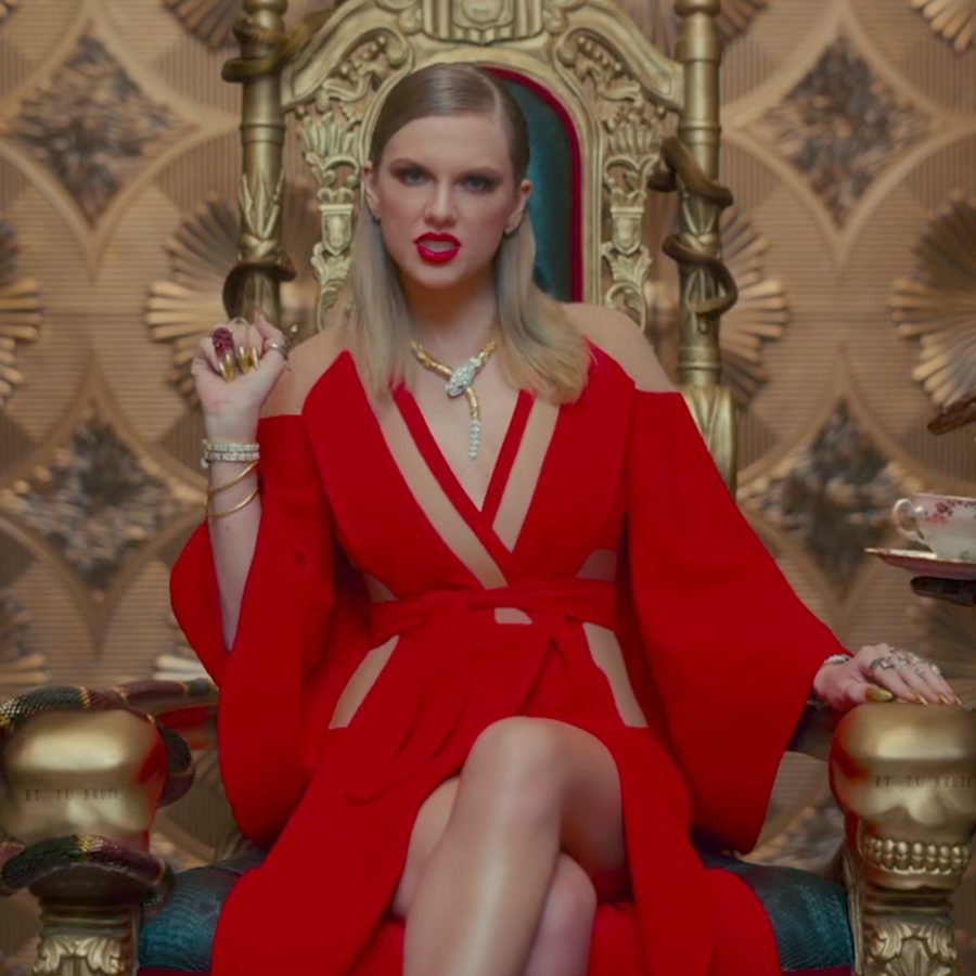 Swift takes on a whole new persona in her new music video, “Look What You Made Me Do.” Some fans speculate that this was a message for Kanye West, who infamously interrupted Swift at the 2009 VMAs.
