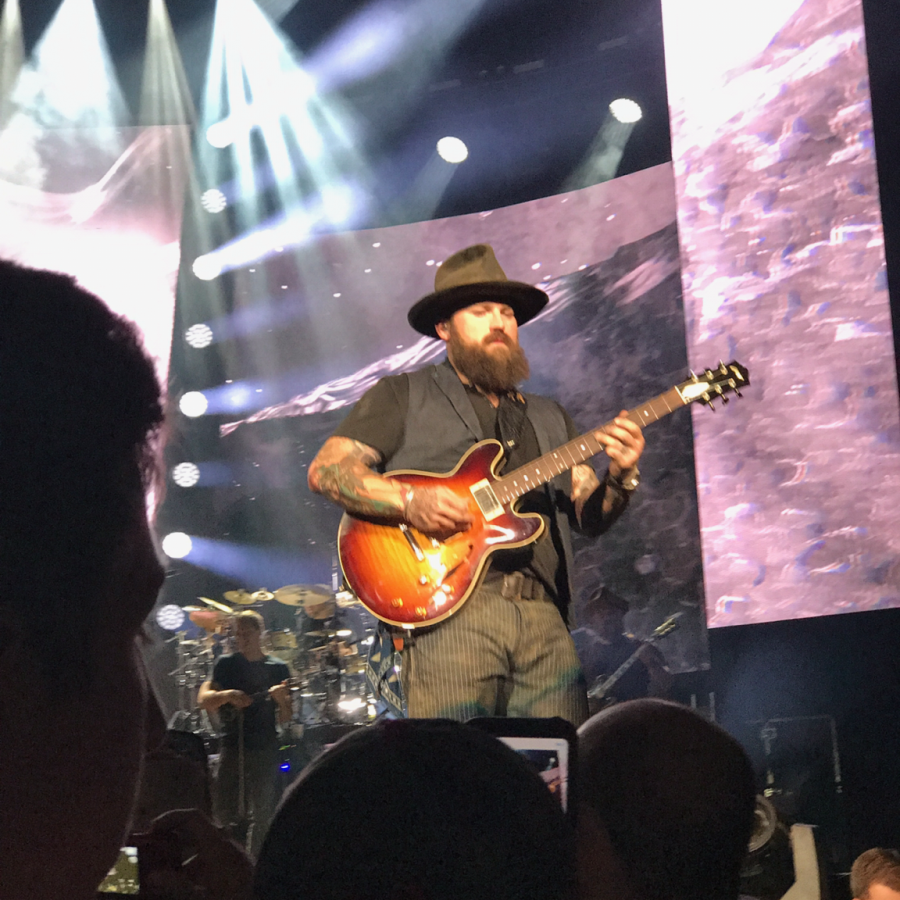 Zac Brown performs at Jiffy Lube Live. 