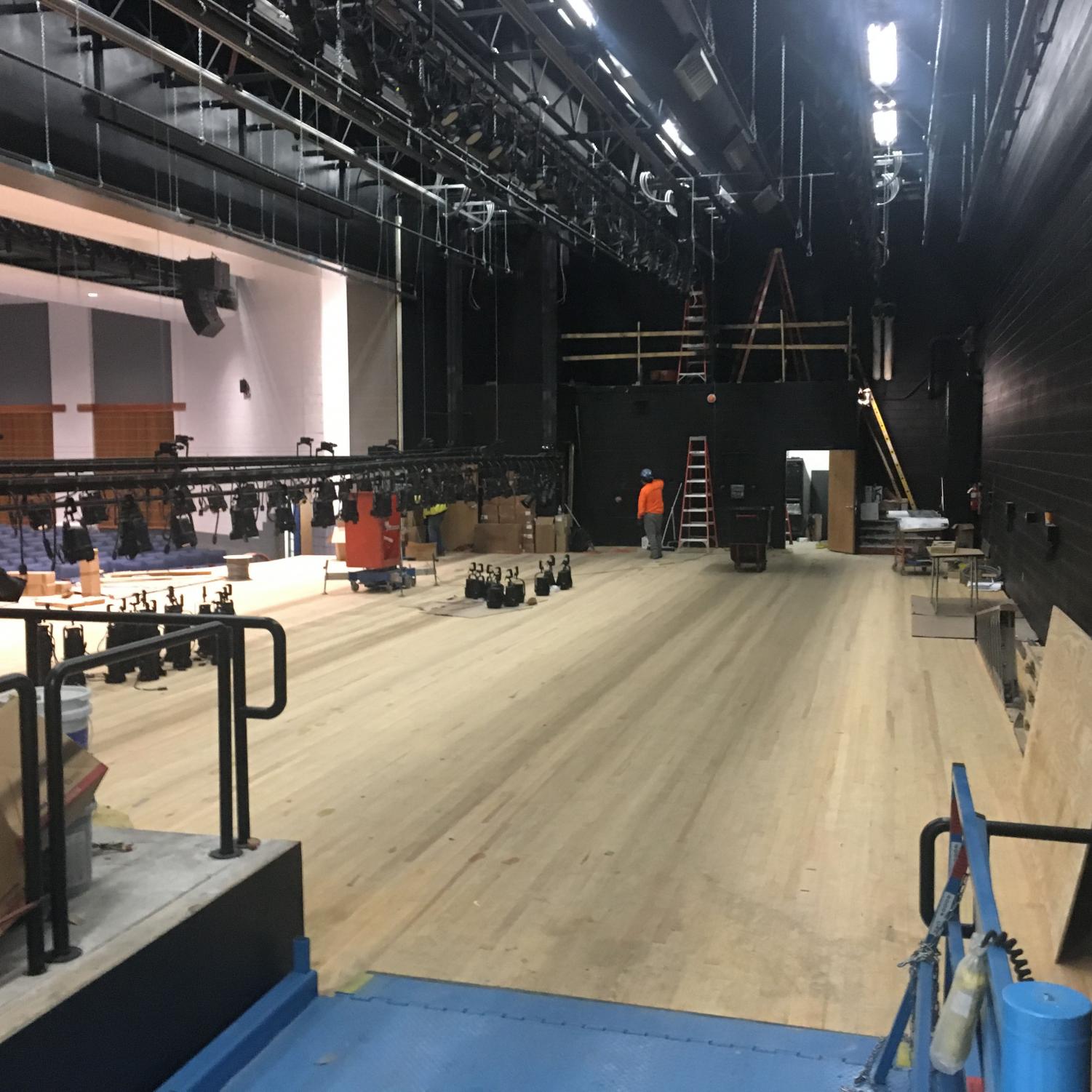 Students of WS are anxiously awaiting to use this new auditorium that will host many events.