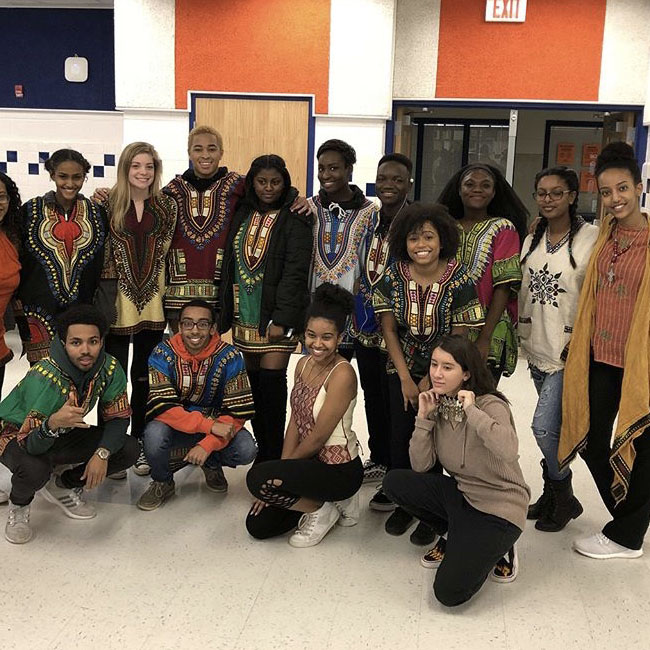 WS students dress up for Culture day to celebrate Black History Month.