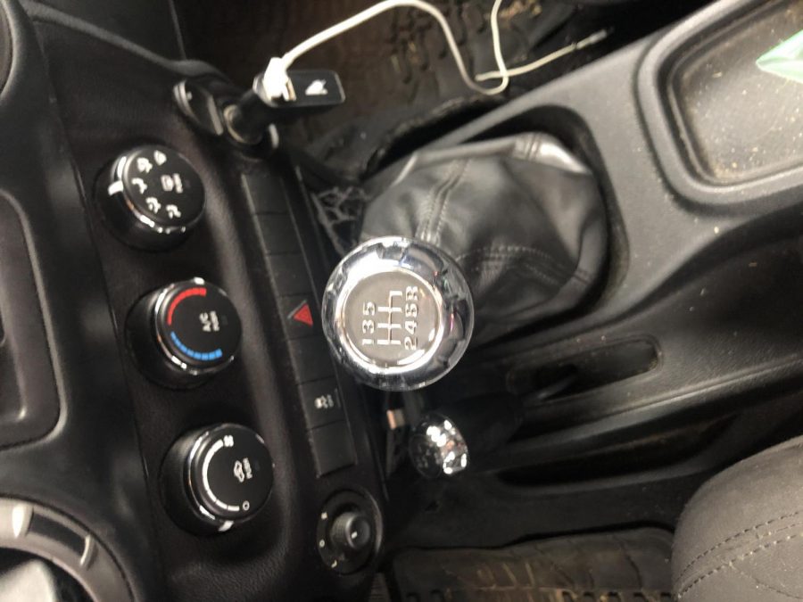 The+gearshift%2C+informally+known+as+the+stick%2C+is+the+mechanism+with+which+a+manual+driver+shifts+gears.