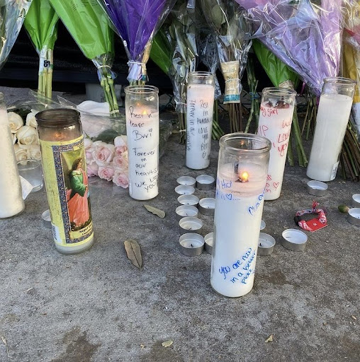 Fans add to a memorial for those who died at the Astroworld Festival, which comes after years of concert tragedies, including the Las Vegas Shooting and the Manchester Arena Bombing.