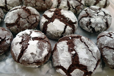 Chocolate crackle cookies