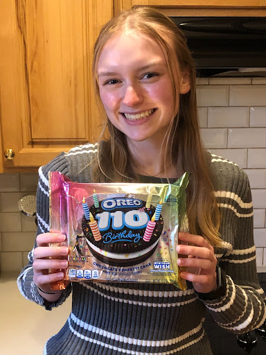 The packaging has bright colors, candles and sprinkles covering the whole package. Students are struggling to find the cookies as they are constantly flying off the shelves.