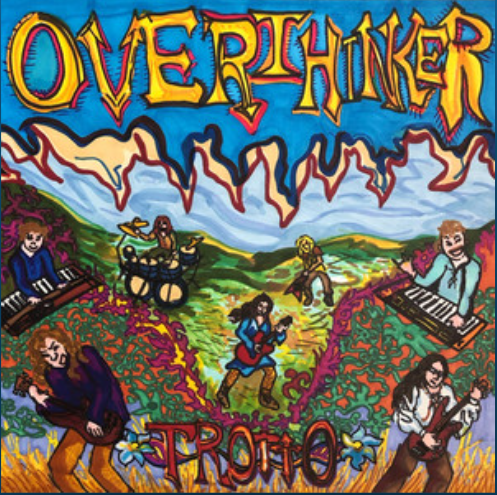 Overthinker’s new extended play, “The Feast of Fools/Trotto,” features four songs, “The Feast of Fools,” “Trotto,” “Farmer’s Lament,” and “California Dreamin.” Two of these songs, embedded with original melodies, are visibly featured in the title and portrayed in the cover art.