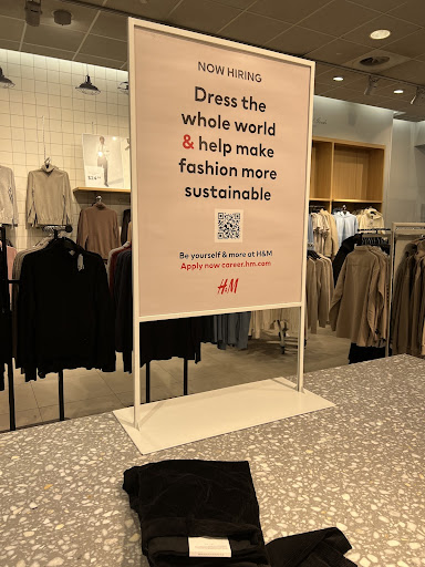 According to Big Issue, H&M ‘Conscious’ collection, a separate clothing line within the store that boasts using recycled and eco-friendly materials, actually possesses 11% more damaging synthetics than the average item in H&M. This practice, called greenwashing, provides a false idea of the true environmental cost of an item to a consumer in order to make the brand look more appealing.