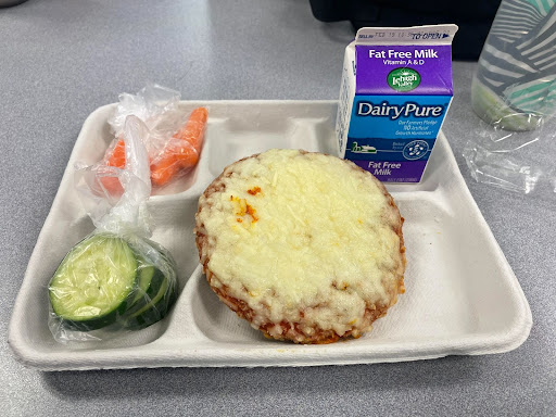 The county’s definition of a full meal, to satisfy all guidelines and nutritional checkpoints, includes at least 2 vegetables, a milk, and a main course.