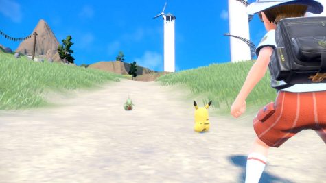 Pokémon Scarlet and Violet will feature wild Pokémon in the overworld, skies, waterways, and even within towns, although it’s currently unclear whether capture battles will stay in the overworld like in Pokémon Legends Arceus, or cut away to a separate battle screen like in previous games.