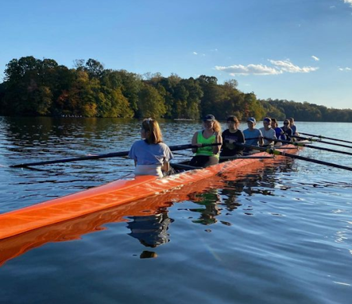 Athletes new to crew learn how to row during the first week of green 
days. They will eventually be the ones to carry on the rivalry with Langley.