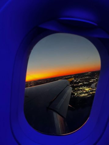 Senior Neena Kirlew flies to her Thanksgiving travel destination. Breathtaking scenery is not all travel has to offer; new cultures and experiences are shared as well.