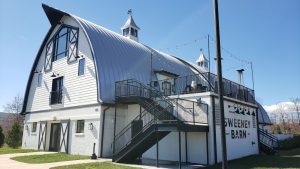 One fifty-minute test drive later, pictured is the outside of Sweeney Barn. The inconvenience and safety concerns of driving such a distance at night have thrown many seniors off more than the name and the venue itself.