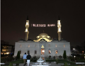 One of many places that Muslims at WS celebrate the end of Ramadan and the start of Eid is the Turkish American Mosque in Maryland, which was filled with lighthearted excitement and people dressed beautifully. 