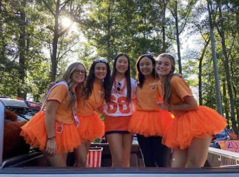 Although junior year is often viewed as a year of struggle, juniors were able to have fun and win second place in this year’s homecoming float competition. 
