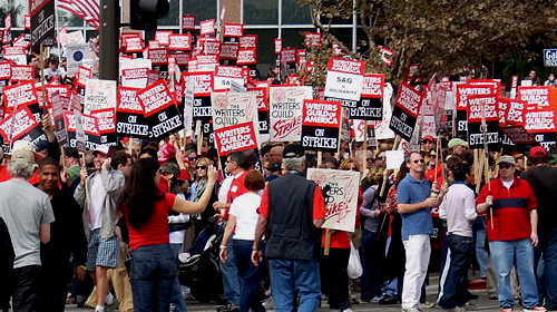 Members of the WGA and SAG-AFTRA have had regular picketing schedules since the beginning of the strikes. “Picketing is an important tactic to compel the studios to reach a deal that meets writers’ needs,” reads the WGA Picket Guidelines page.
