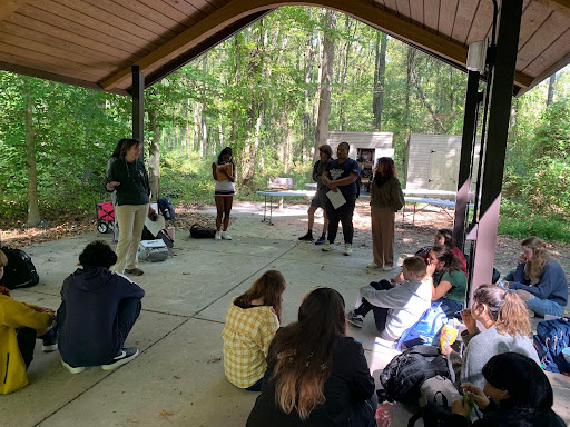 The environmental science classes visit Huntley Meadows, an opportunity to take whats being taught in class outside to the real world. For an hour and half students experienced hands-on learning by participating in the testing of pH levels, nitrates, water levels, and so much more.