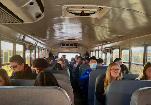 Freshman Kaitlyn Gorkowski complains that buses are in need of better conditions. “I’m at the last bus stop, and usually when I get on, there are not enough seats. This one time, kids were sitting in the aisle, and there was no room for me,” said Gorkowski.
