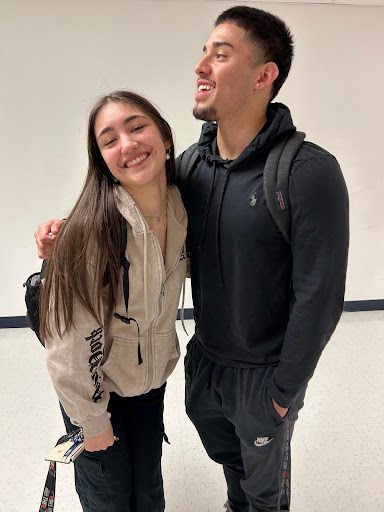 Soleil Santos (left) sparked her and Danny Rozier’s (right) first conversation on Instagram asking about their shared academy class and the rest is history.